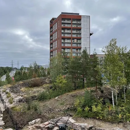 Scandinavian For 3 In Pasila Apartment *