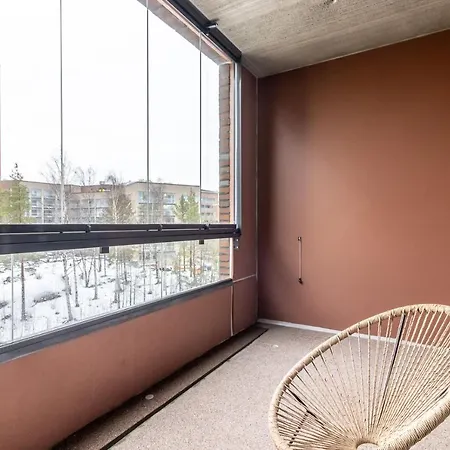 Scandinavian For 3 In Pasila Apartment