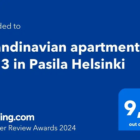 Scandinavian For 3 In Pasila Apartment Helsinki